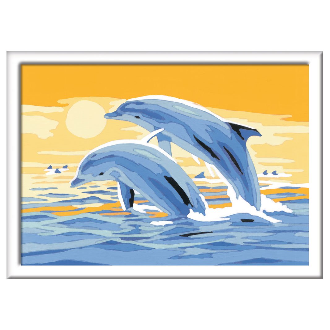Картина два дельфина