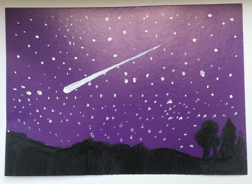 Рисование Комета