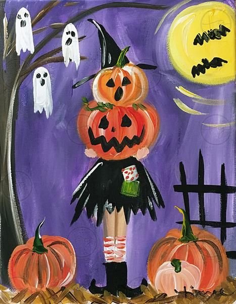 Идеи для рисунков на Хэллоуин