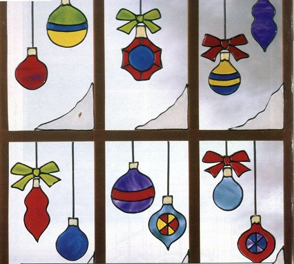 Рисование на окнах к новому году