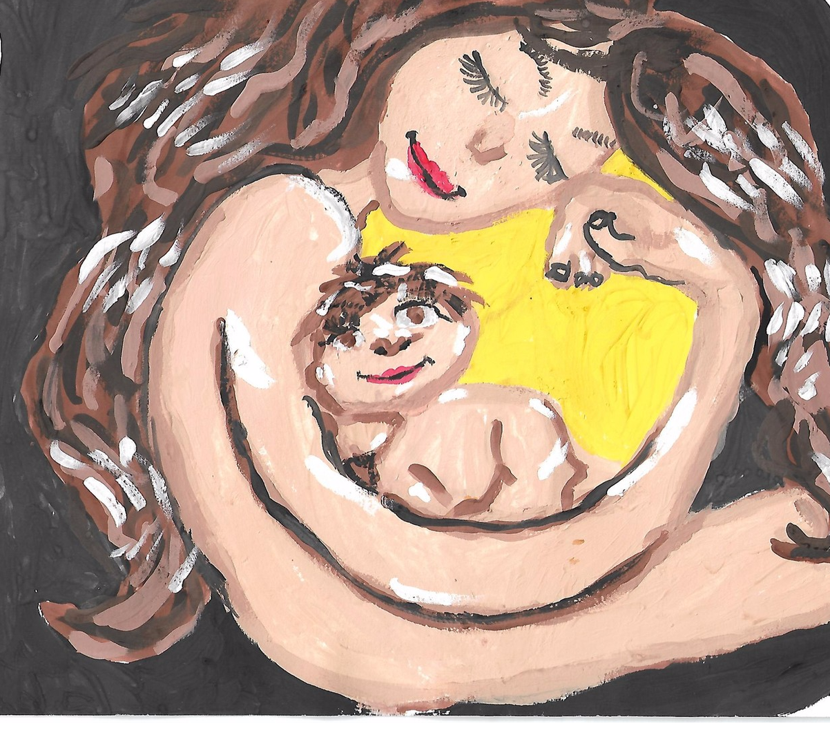 Рисунок маме гуашью. Рисунок для мамы гуашью. Иллюстрации материнство. Рисунок для мамы. Необычные рисунки мамы.