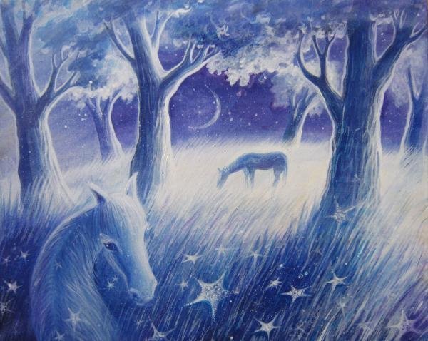 Рисование гуашью сказочный мир