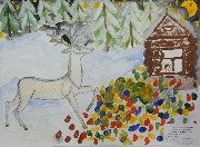 Серебряное копытце батик