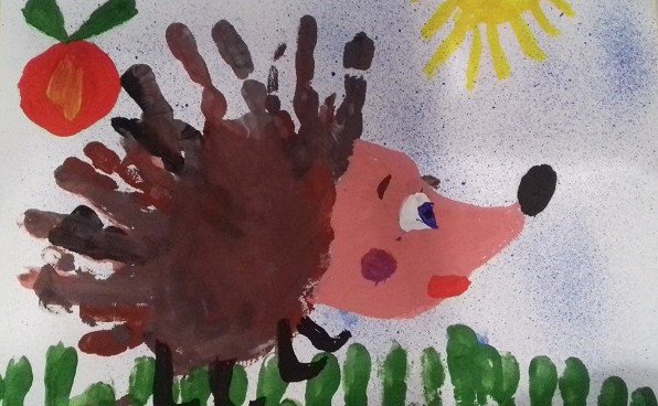 Рисование пальцами и ладошками