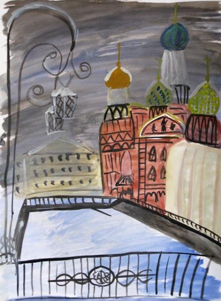 Детские рисунки Санкт-Петербурга