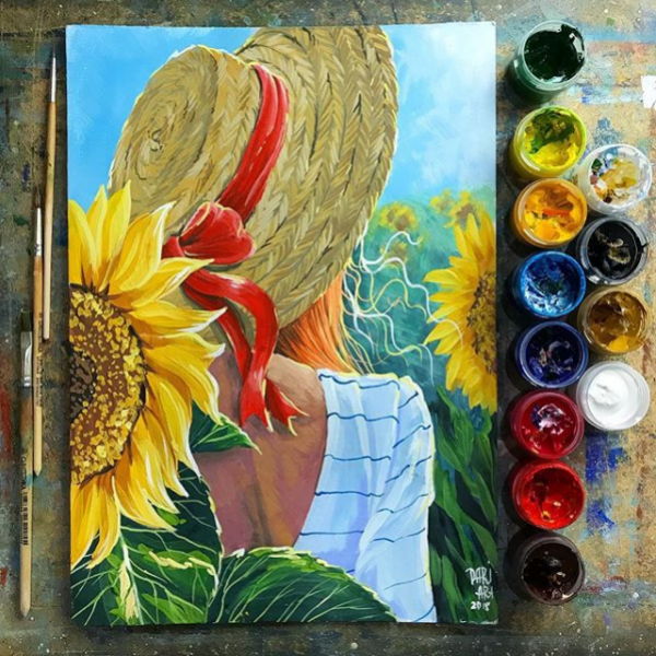 Рисование гуашью профессионально