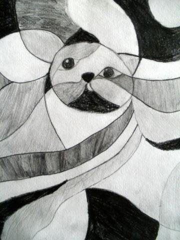 Рисунок в хроматических тонах