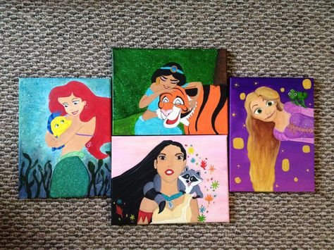 Картина детская на холсте Дисней
