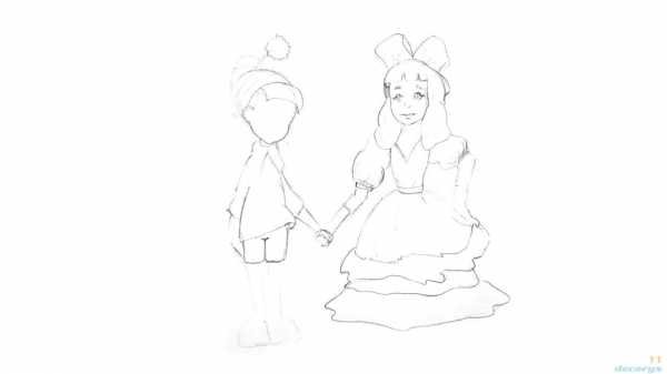 Герои сказки Буратино Пьеро