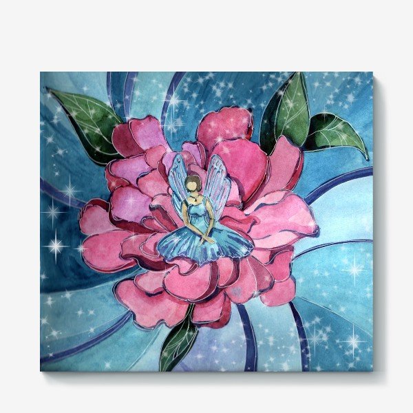 Рисование Дюймовочка в подготовительной группе