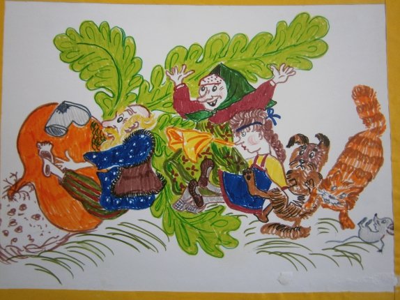 Поделка к сказке Репка