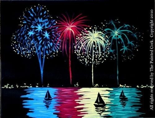 Салют красками