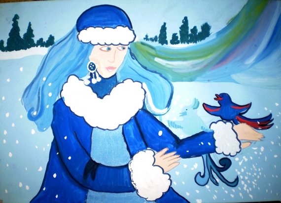 Снегурочка глазами детей