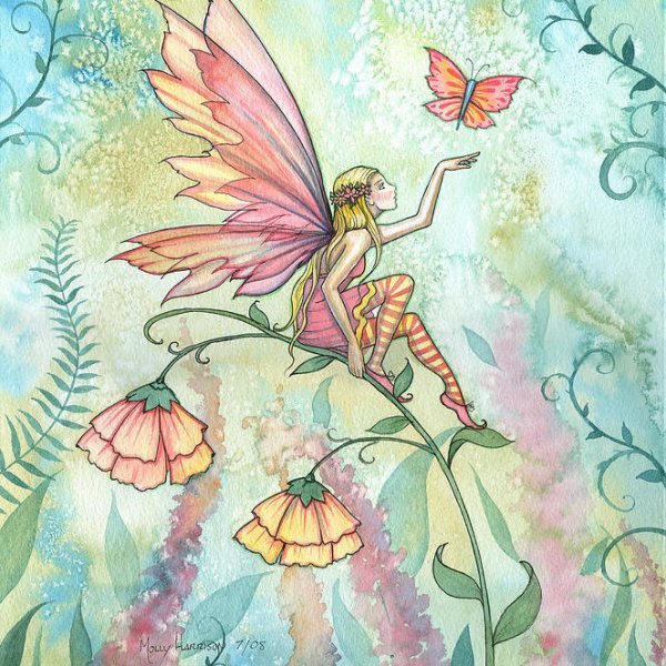 Silvia Lugli феечки и эльфы