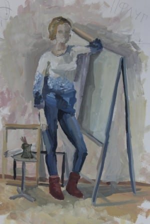 Акварель интерьер Германа Демина