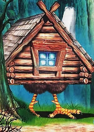 Гуси лебеди избушка бабы яги