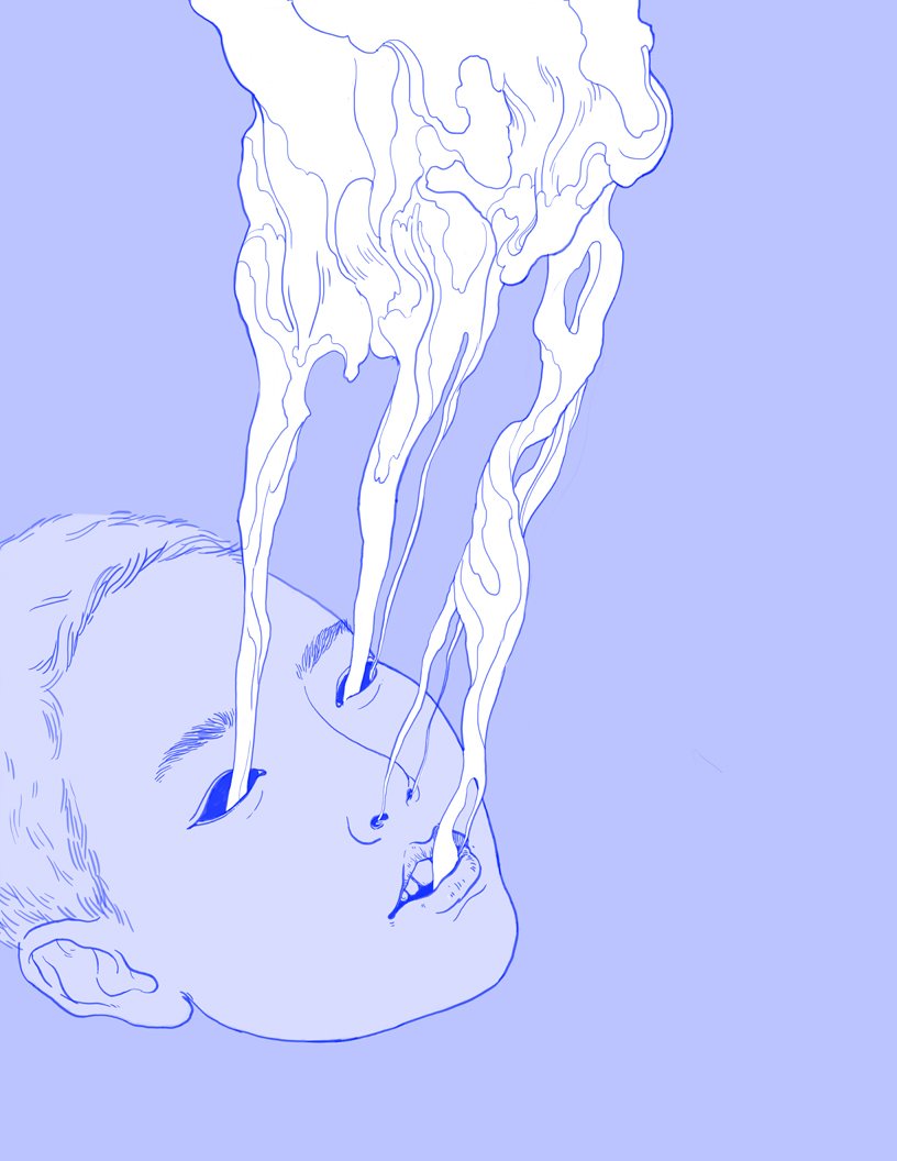 Нарисованный дым