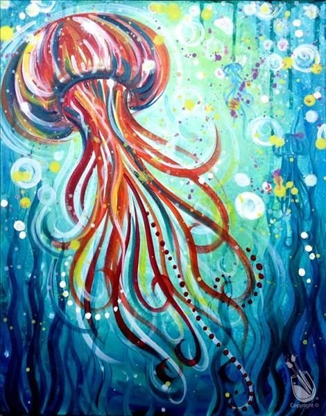 Абстрактные картины на морскую тему