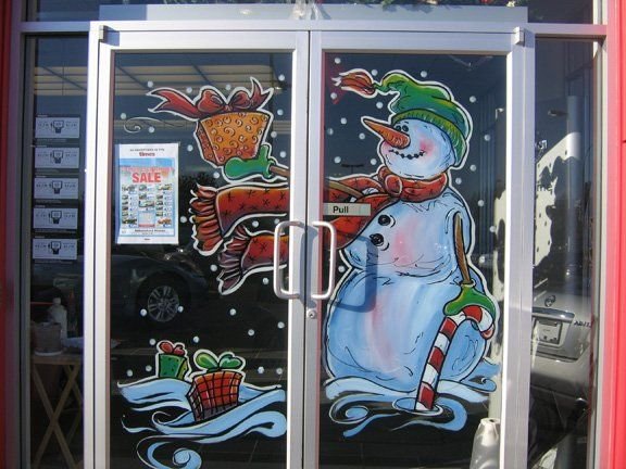 Новогодняя витрина