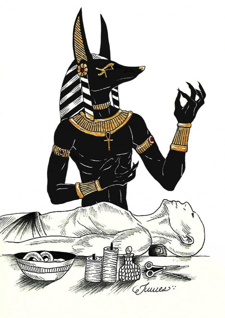 Боги Египта Анубис Маат