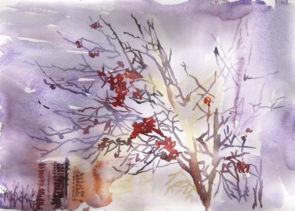 Ноябрь рисунок