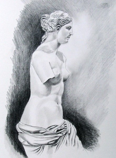 Венера Милосская Академический рисунок