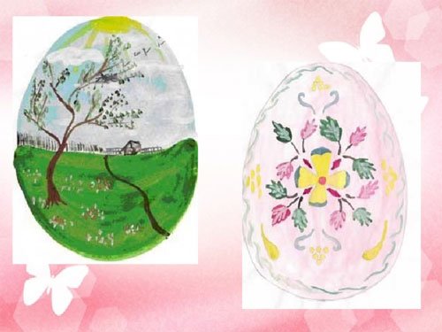 Пасхальное яйцо изо