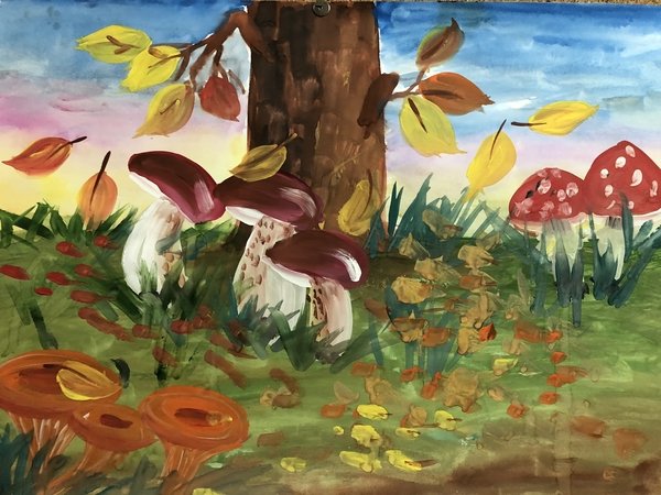 Грибная Полянка для детей