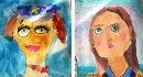 Рисование портрета для детей