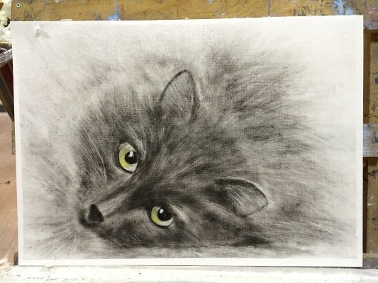 Сухая кисть техника рисования гуашью