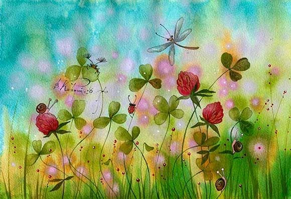 Виктория Кирдий цветы и травы