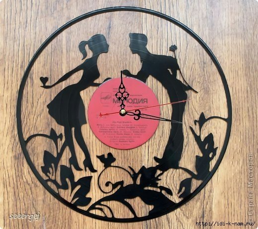 Картины на пластинках