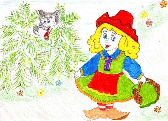 Портрет девочки в шапке