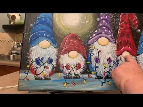 Акварельные иллюстрации Гномы