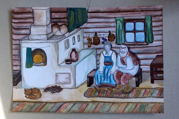 Изображение русской печки