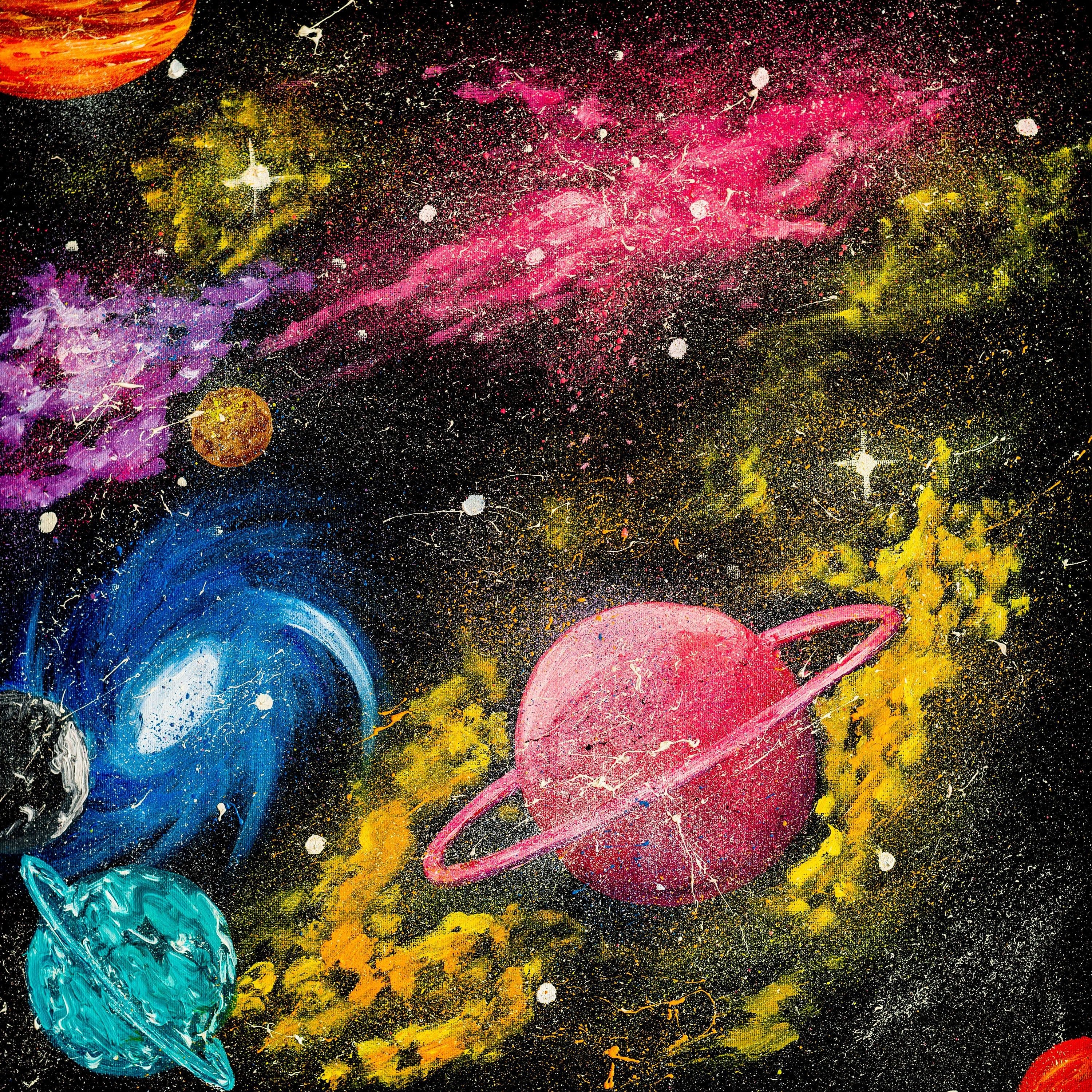 Детские картины космоса. Космос красками. Космос арт. Картина космос. Рисование космос.