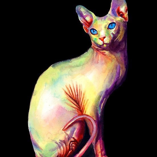 Сфинкс акрилом