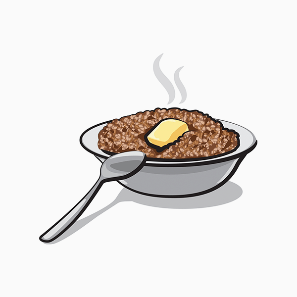 Каша мультяшная