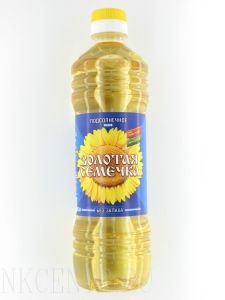 Масло Золотая семечка подсолн. Рафинир. 1л