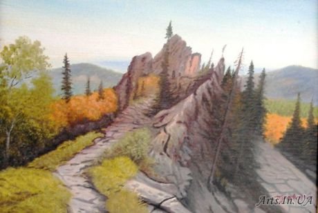 Красноярские столбы в живописи