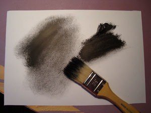 Сухая кисть техника рисования