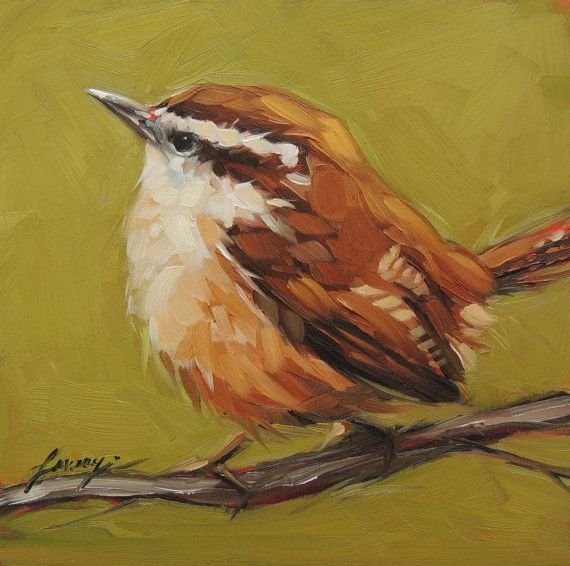 Художник Андреа Лавери птицы