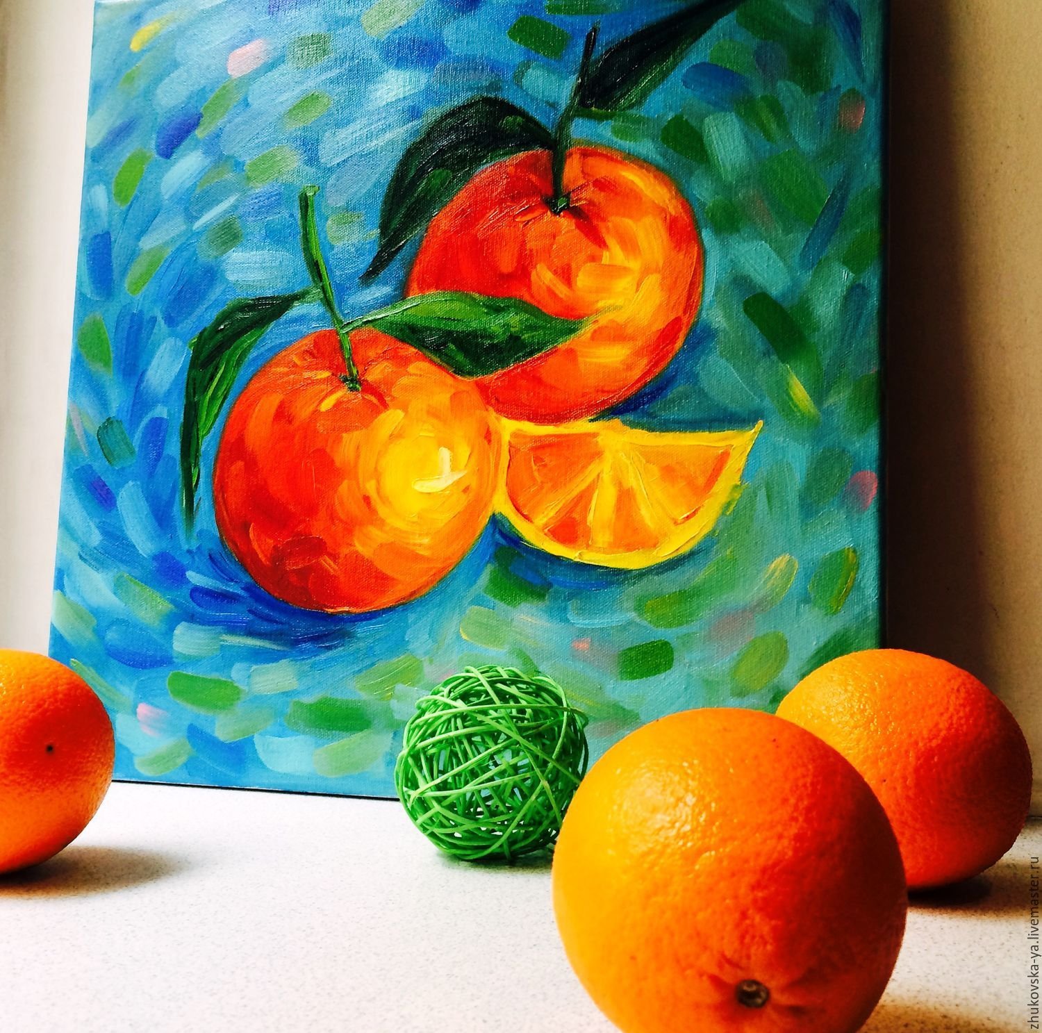 Картина апельсины