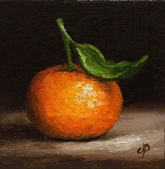 Пуантилизм мандарин