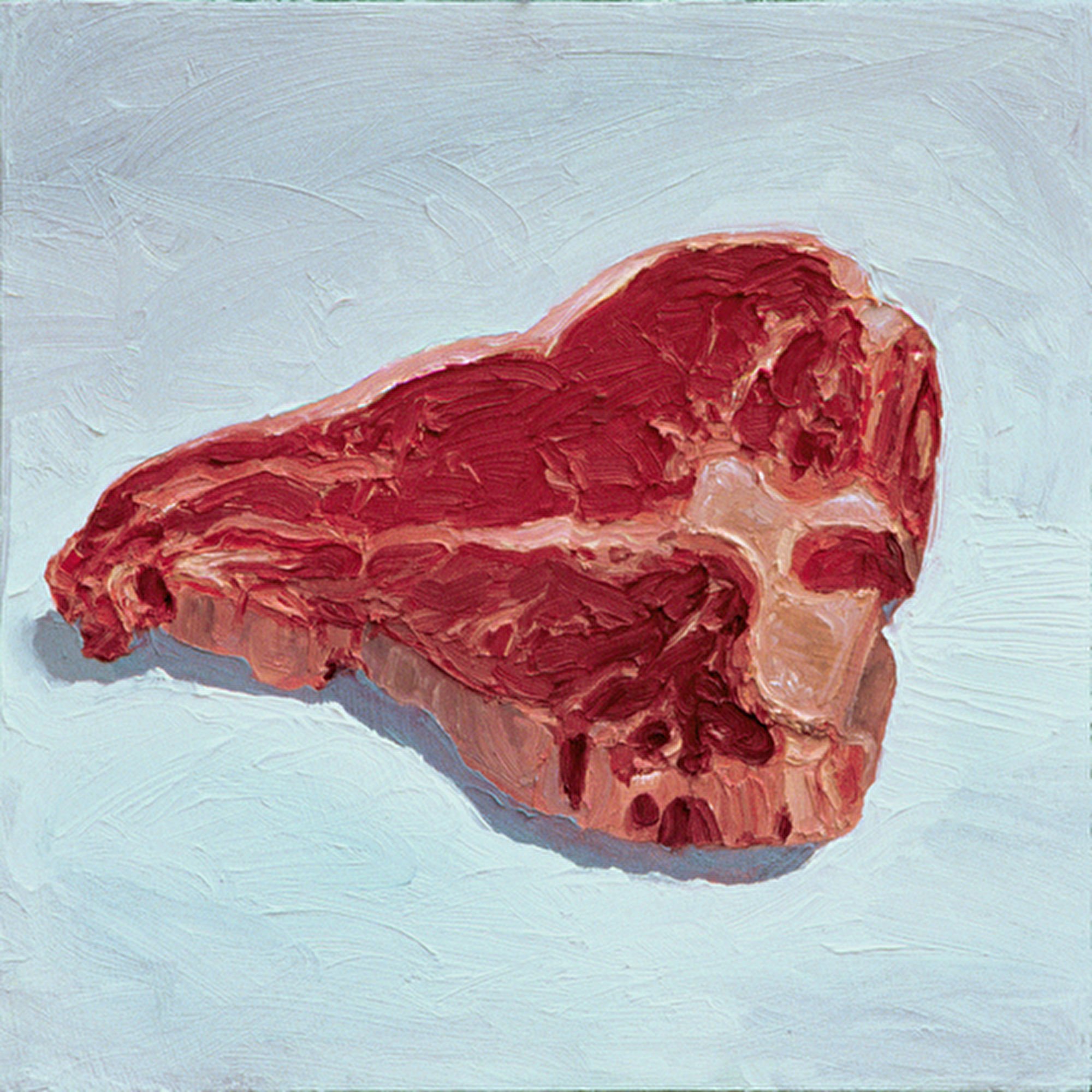 Картина мяса с косточкой