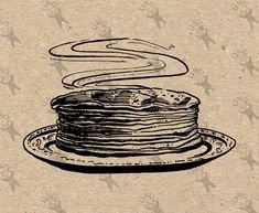 Стилизованные блины