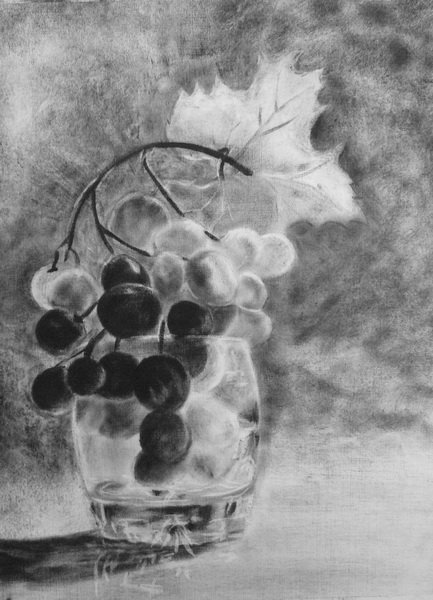 Сухая кисть натюрморт