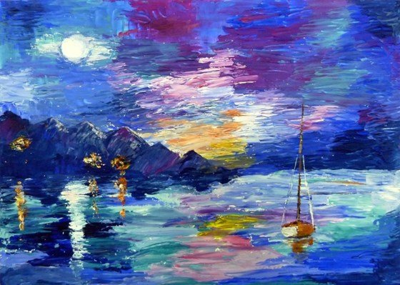 Рисование масляными красками