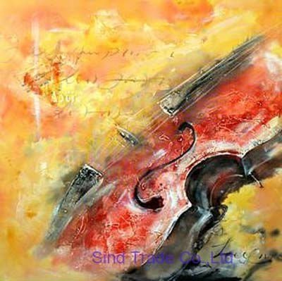 Виолончель акварель