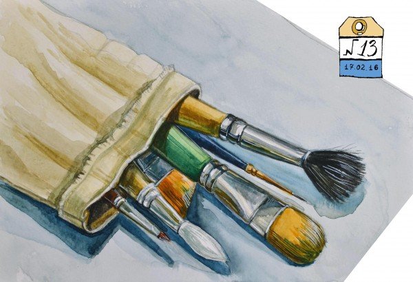 Карандаши и краски